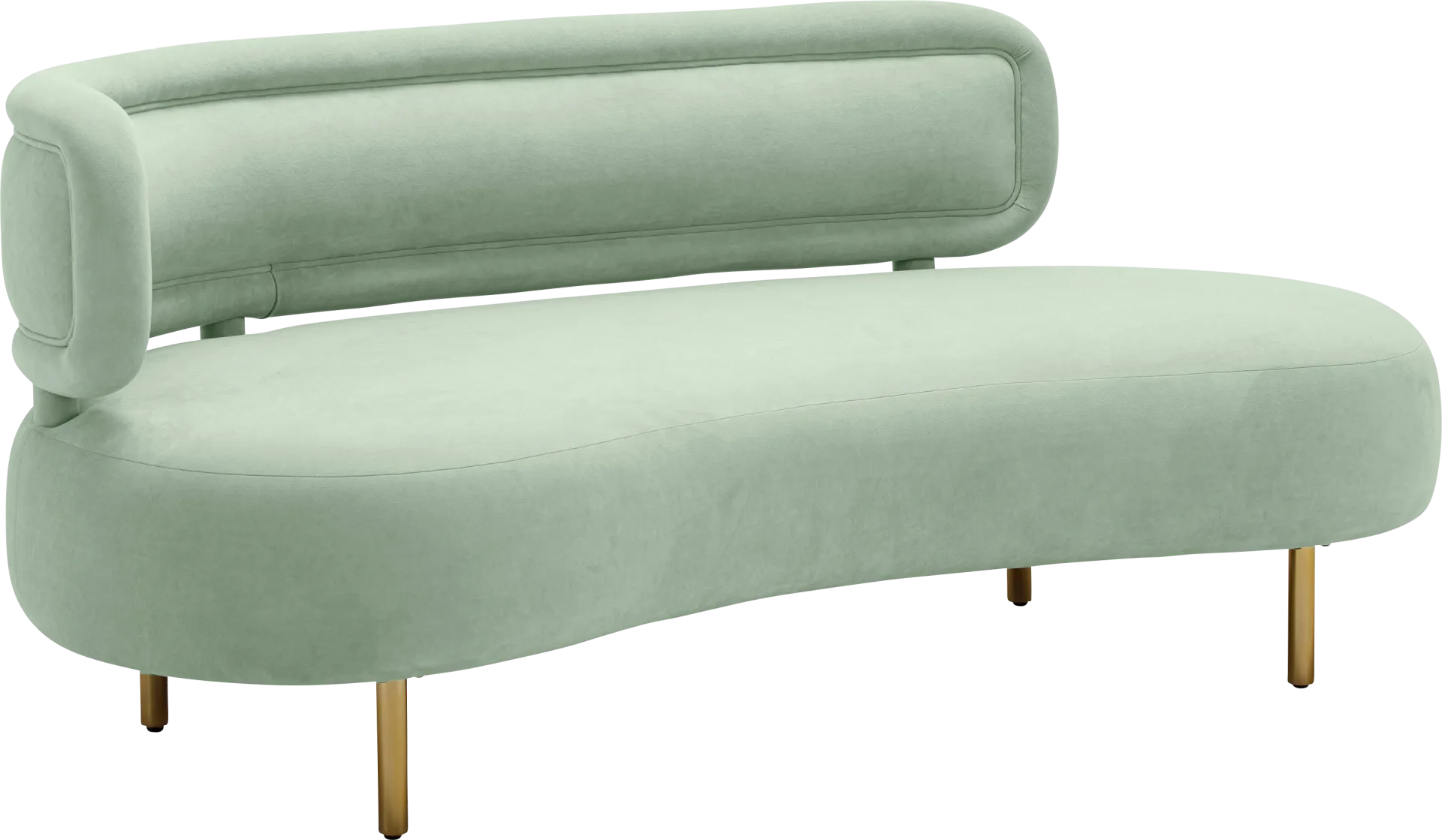 Catawissa Mint Green Sofa - Image 1