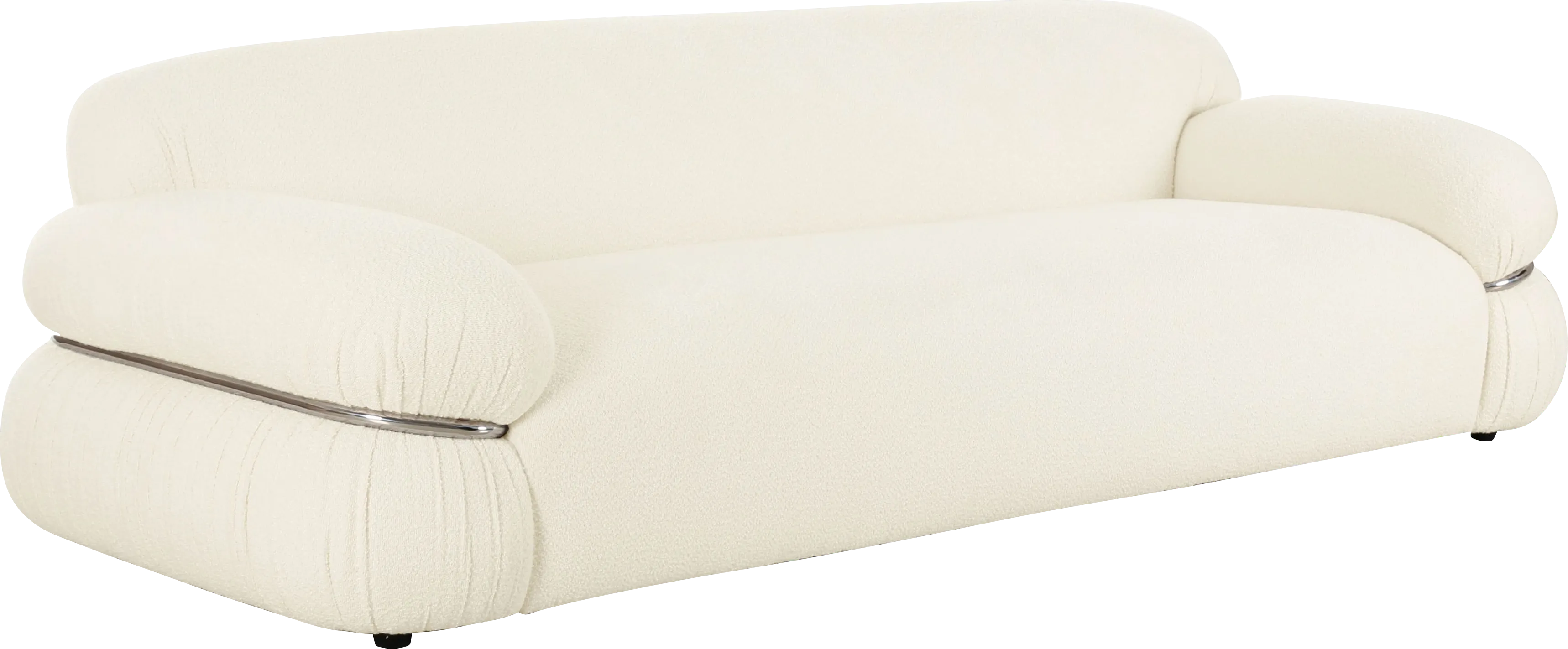 Hadtner Cream Sofa - Thumbnail - Image 1