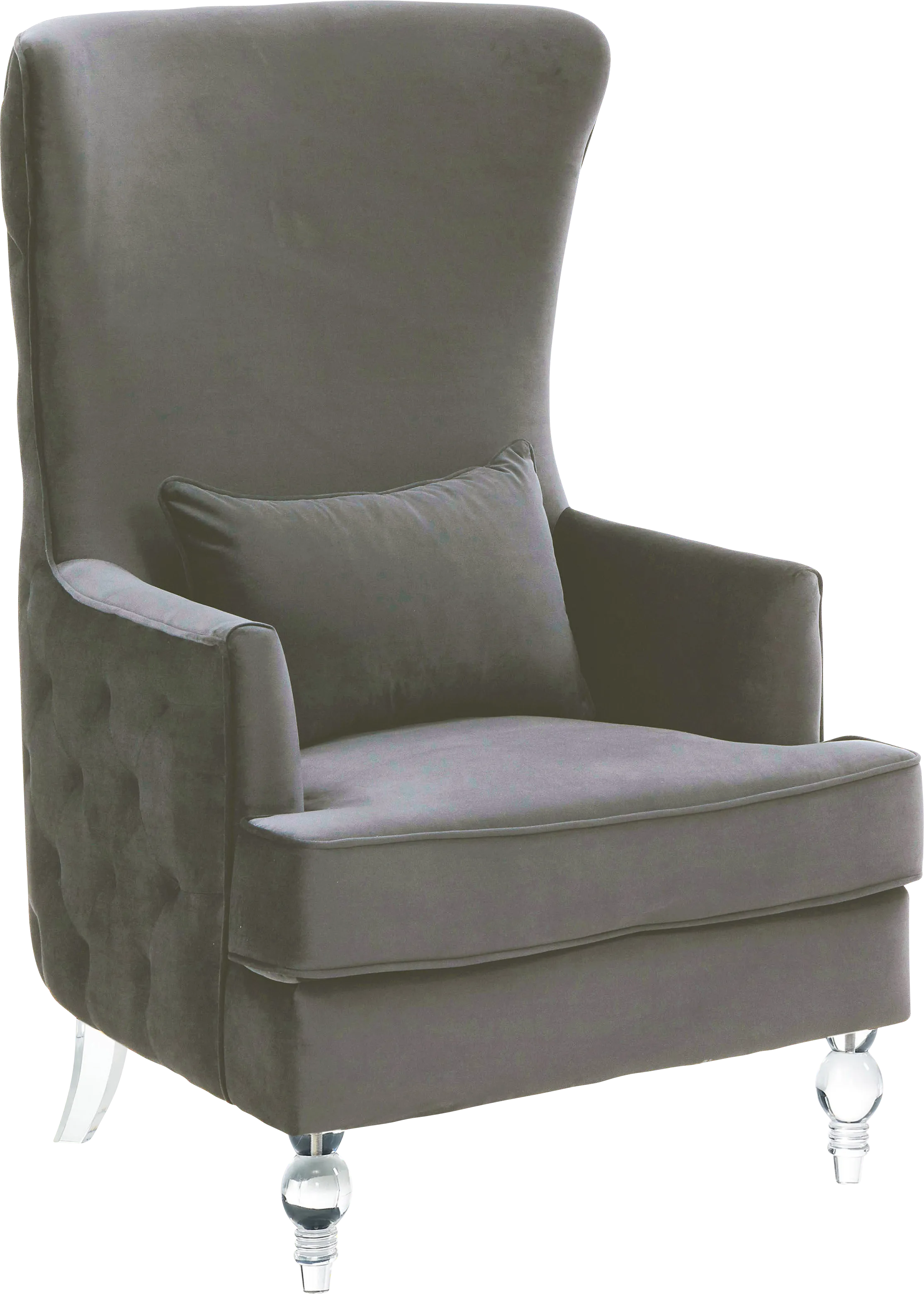 Gehron Gray Accent Chair - Thumbnail - Image 1