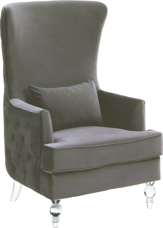 Gehron Gray Accent Chair