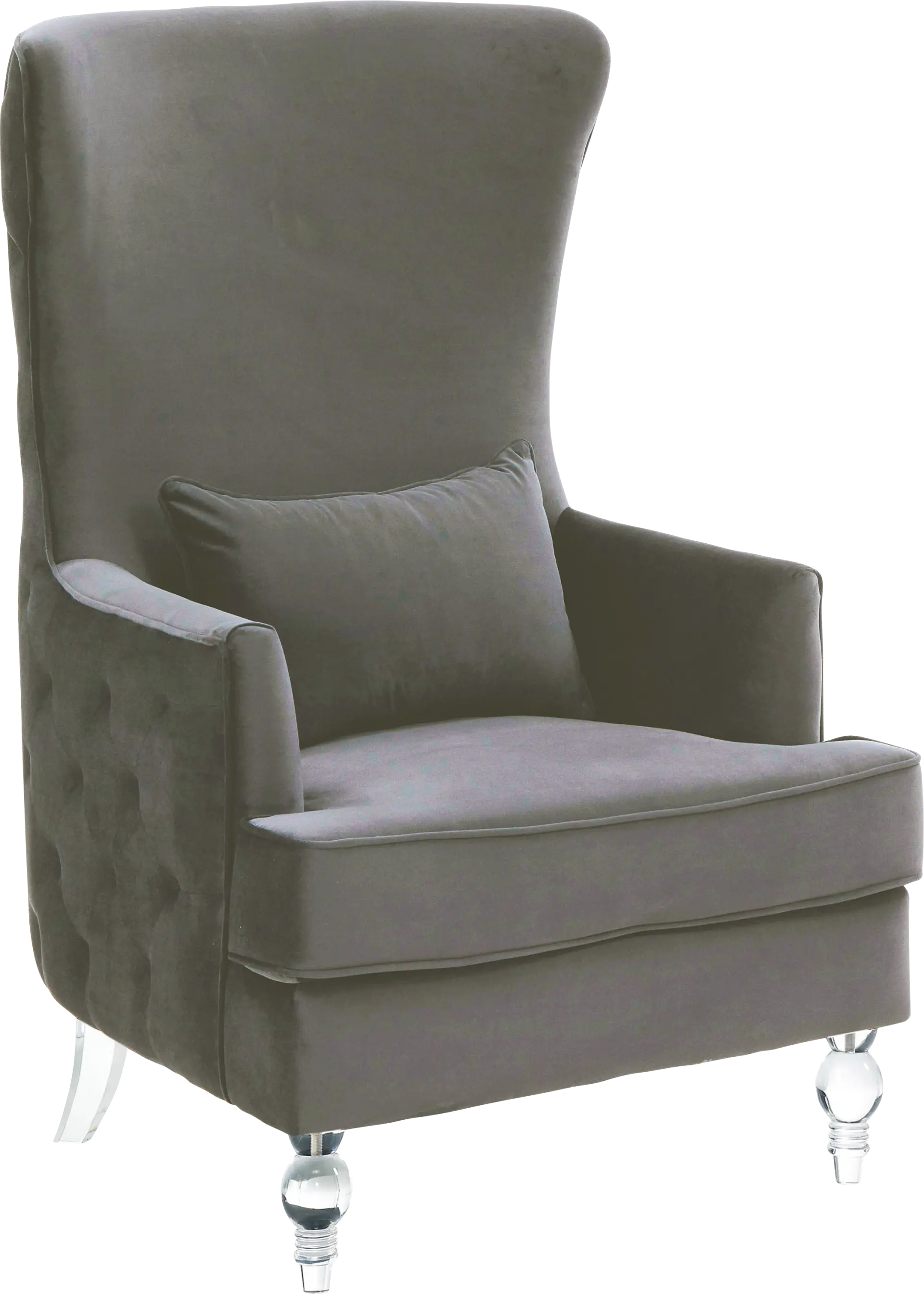 Gehron Gray Accent Chair