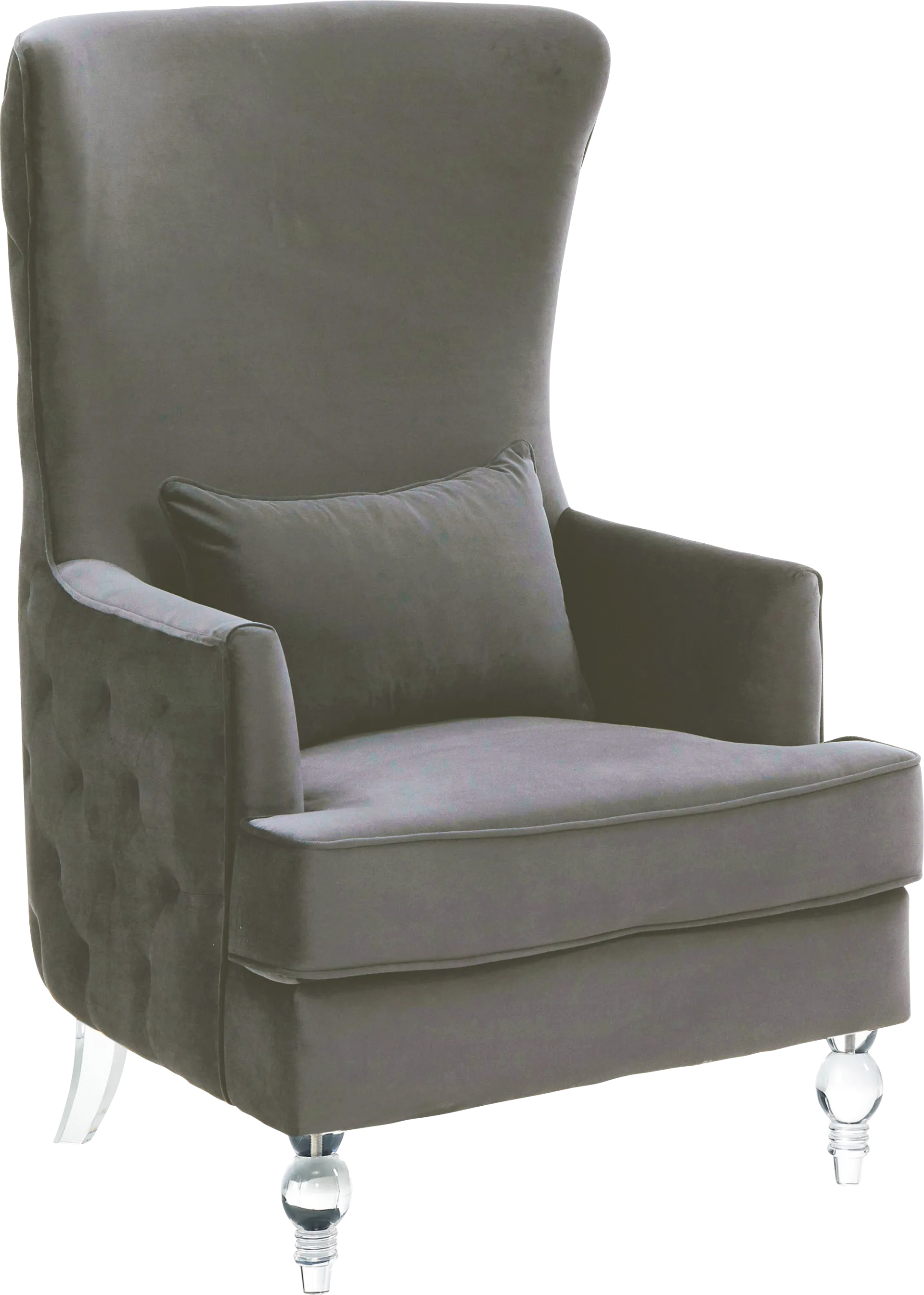 Gehron Gray Accent Chair - Image 1