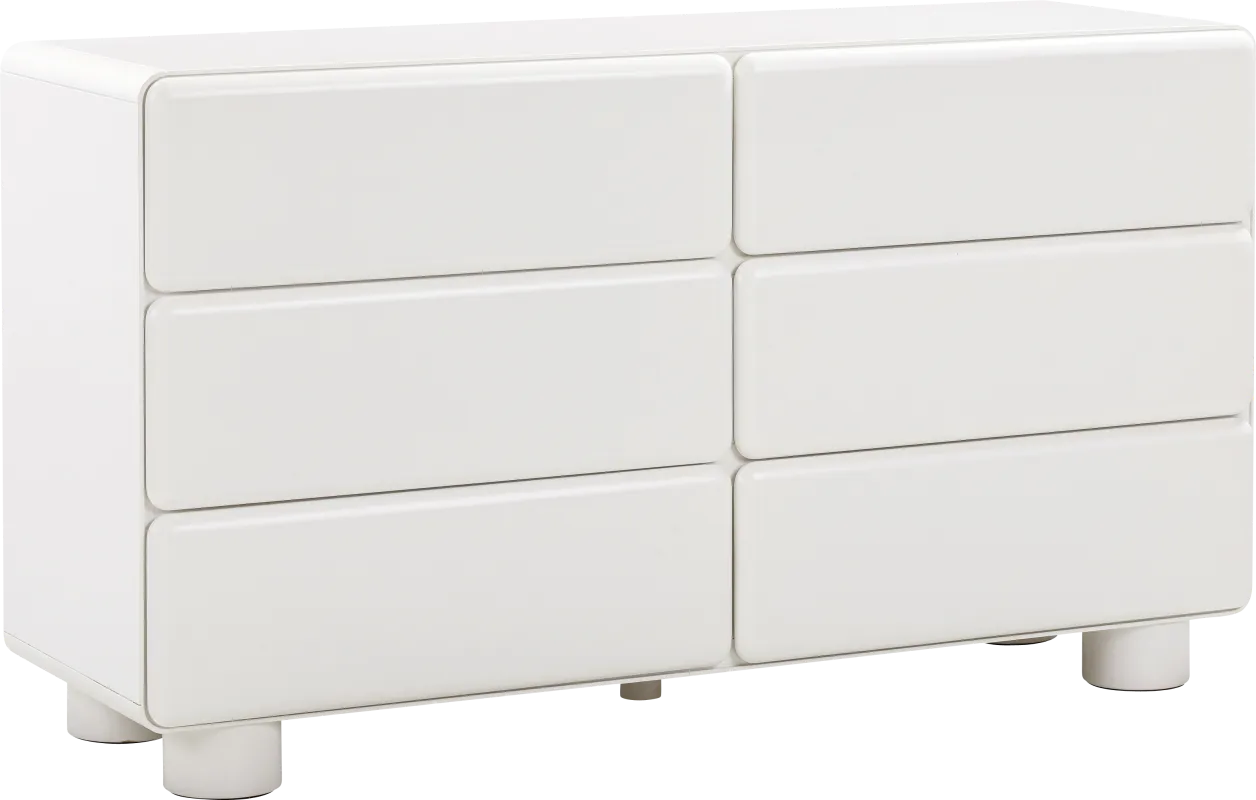 Bloomingrove White Dresser