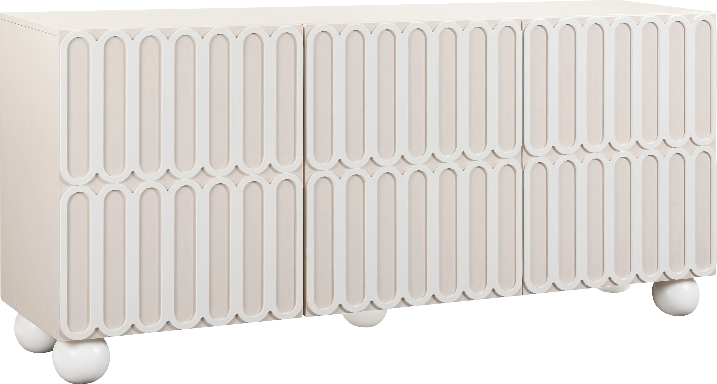 Demorest Taupe Buffet - Thumbnail - Image 1