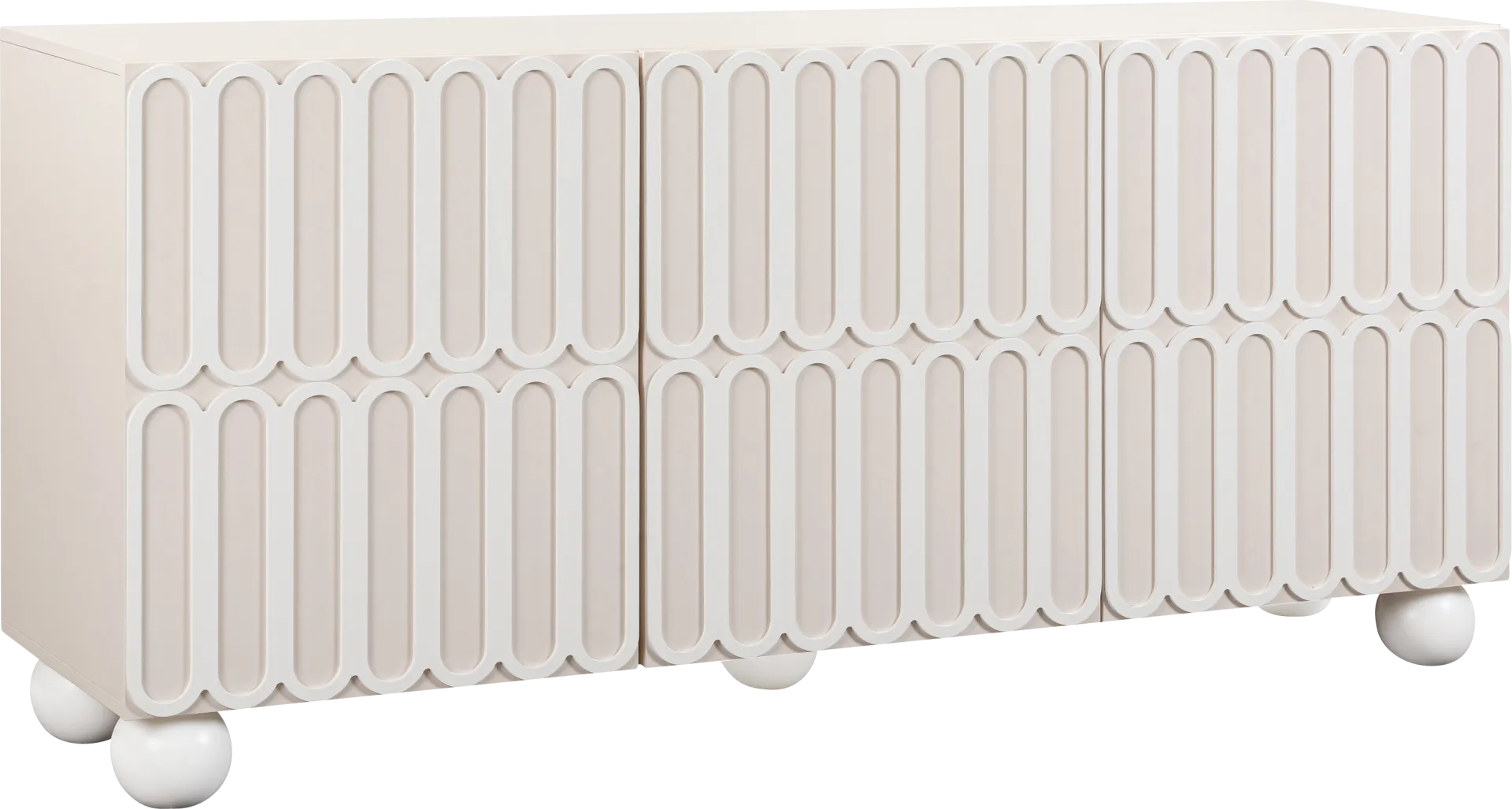 Demorest Taupe Buffet - Image 1