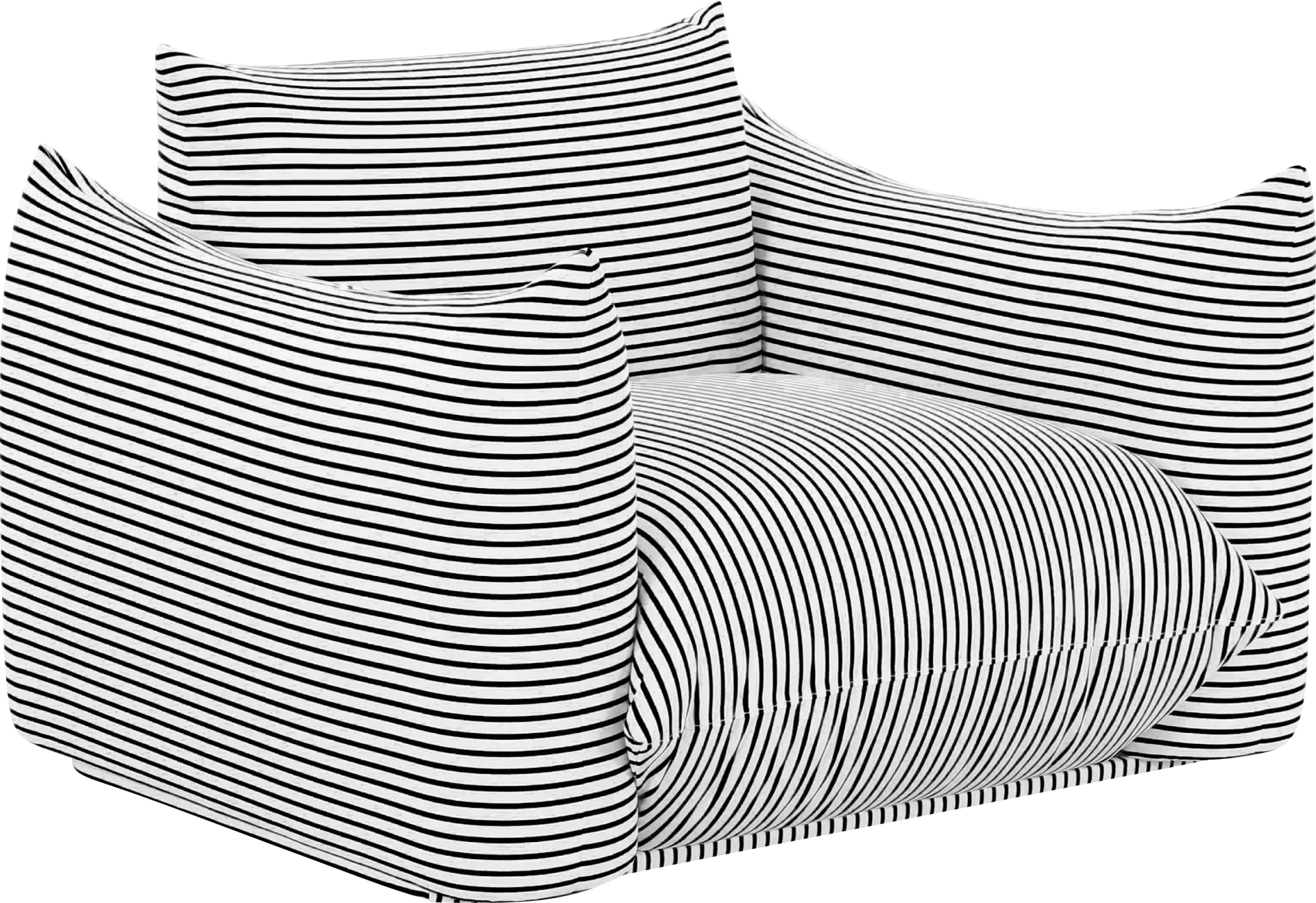 Outdoor Macgeary Black Accent Chair - Image 1