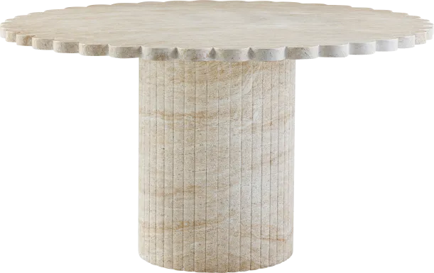 Outdoor Grafius Beige Dining Table