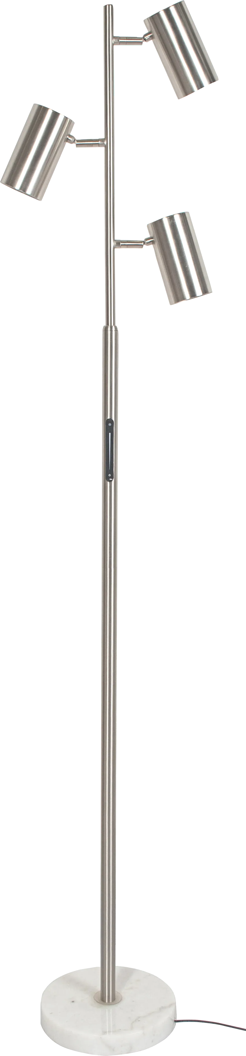 Yokimo Loop Silver Floor Lamp - Image 1