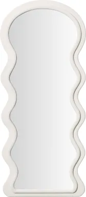 Stuempfle Cream Floor Mirror