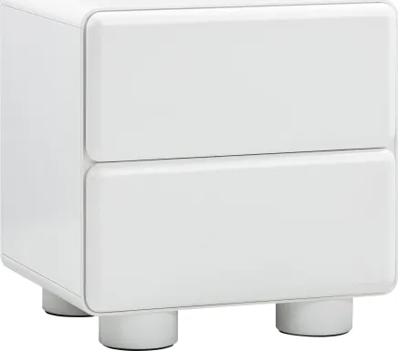 Bloomingrove White Nightstand