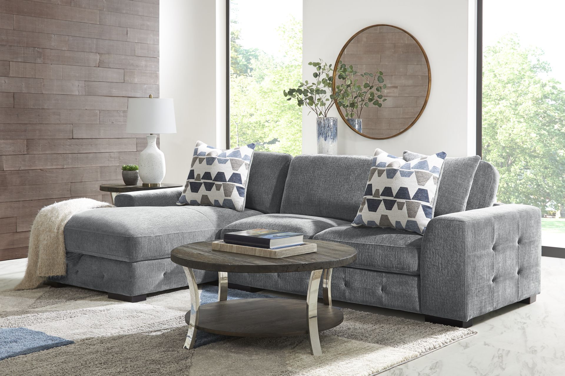 Marcola Ash 2 Pc Sleeper Sectional - Image 2