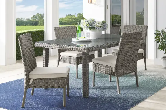 Forest Hills Gray 5 Pc Outdoor Dining Set