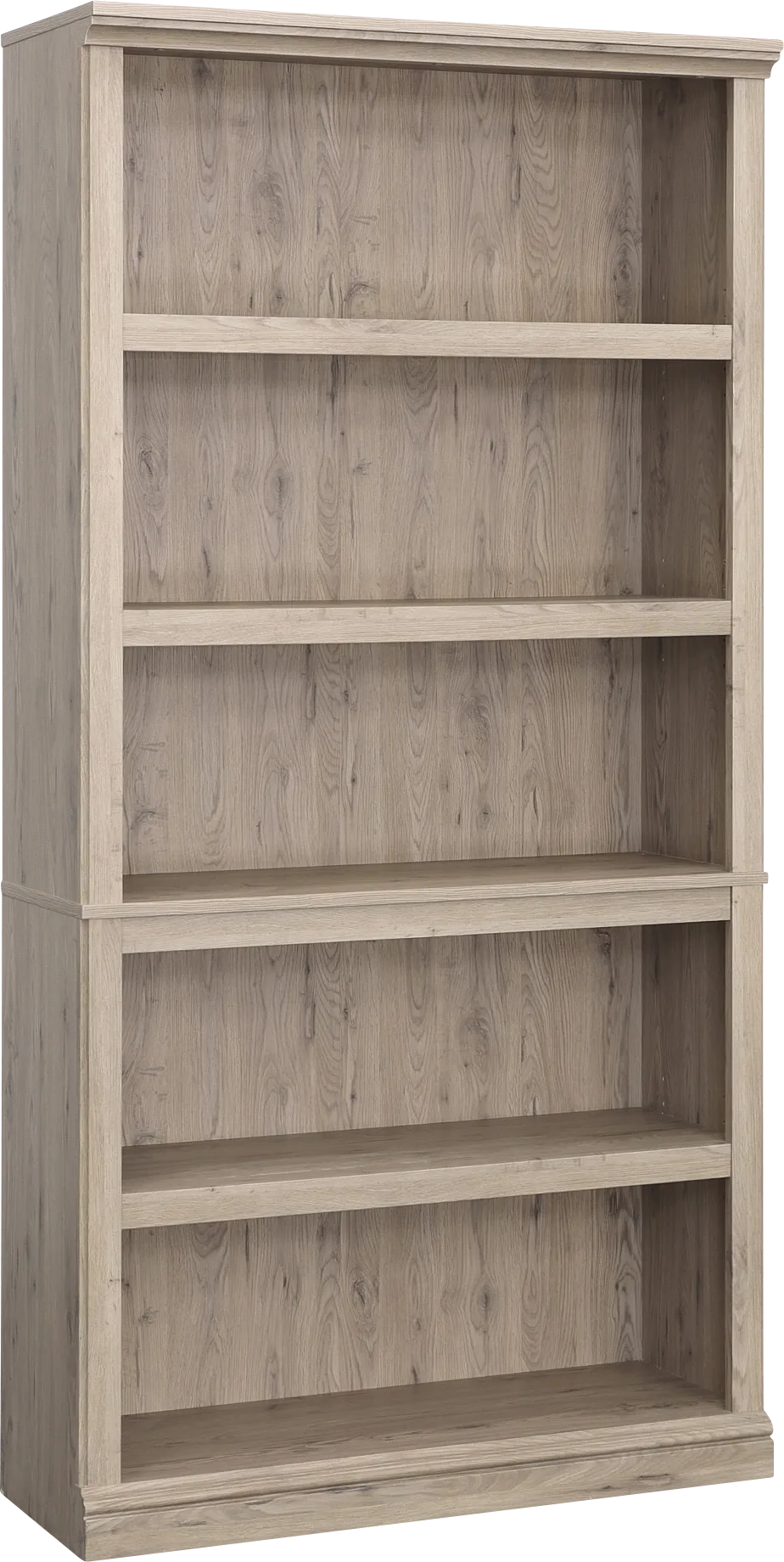Borman Brown 5-Shelf Bookcase - Image 1