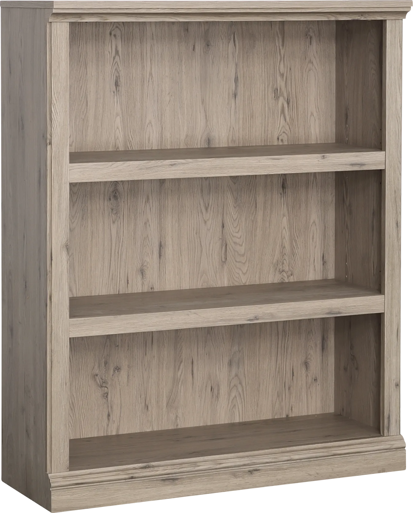 Borman Brown 3-Shelf Bookcase - Image 1