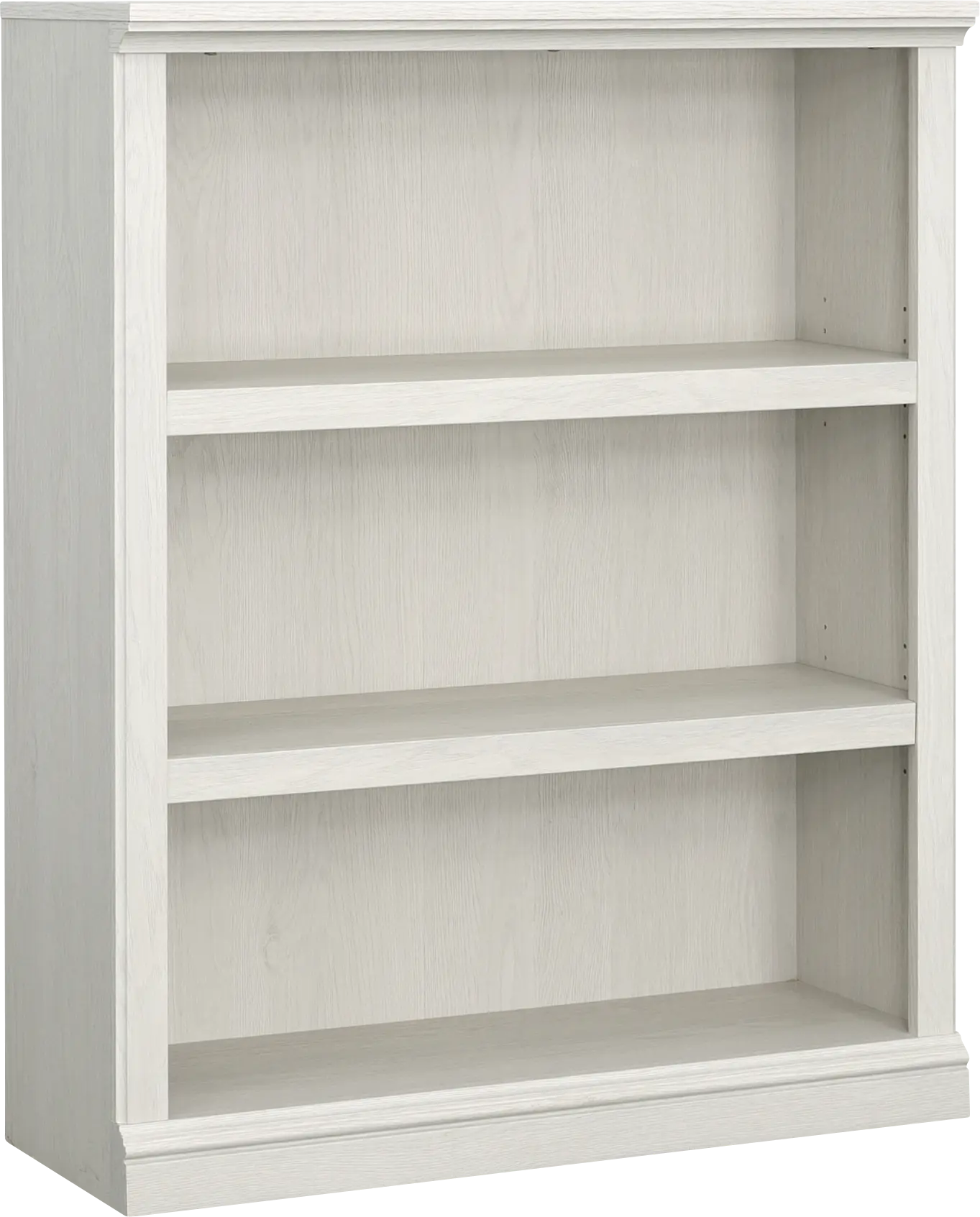 Borman Gray 3-Shelf Bookcase