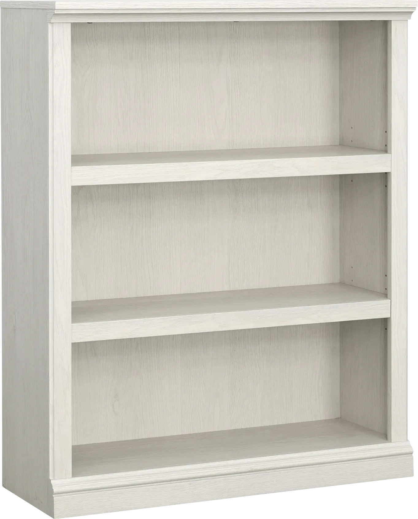 Borman Gray 3-Shelf Bookcase - Image 1