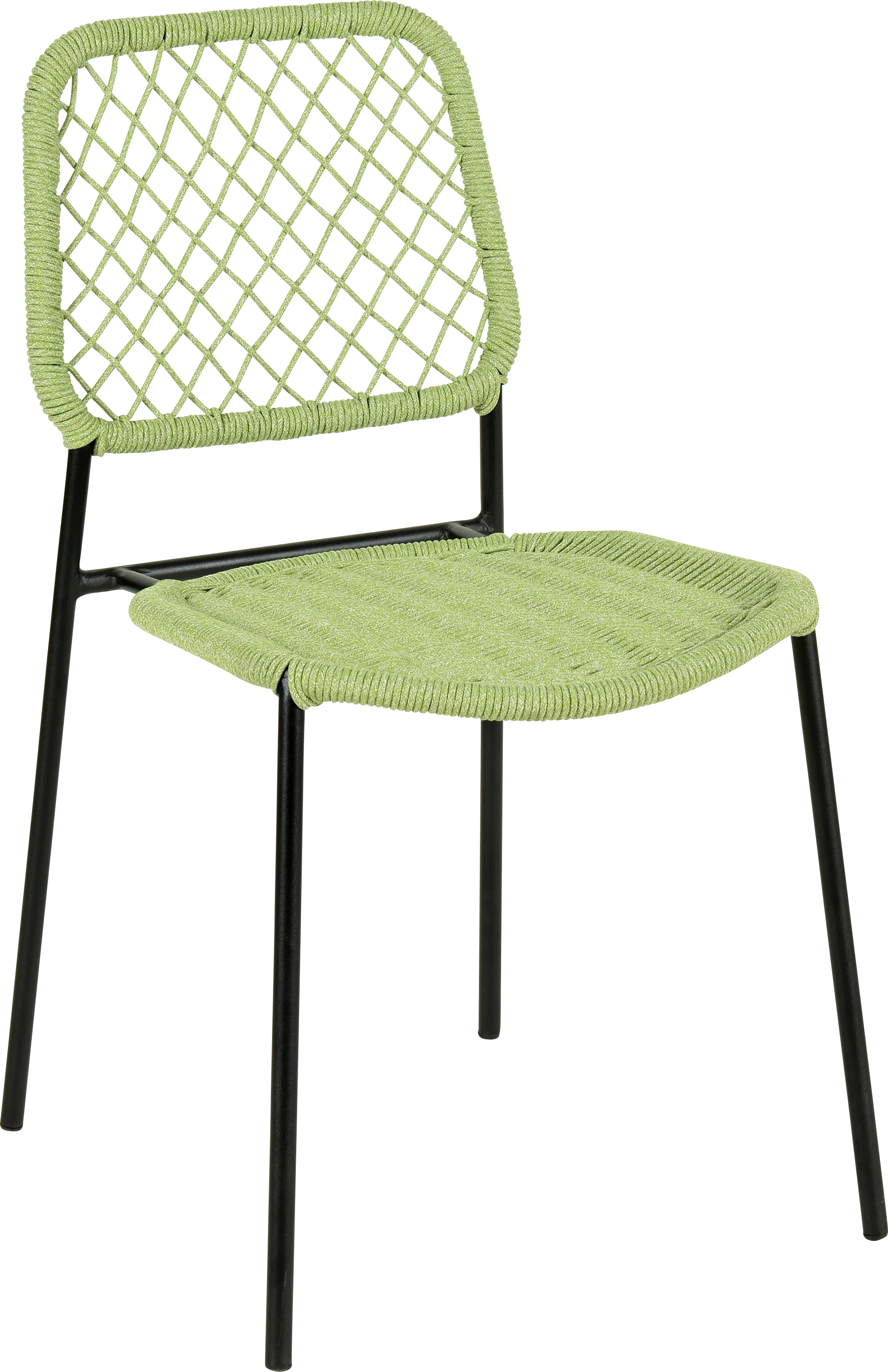 Outdoor Aquetong Green Side Chair - Thumbnail - Image 1