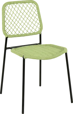 Outdoor Aquetong Green Side Chair