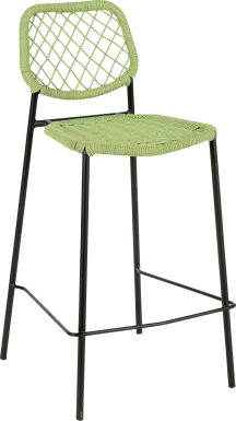 Outdoor Aquetong Green Counter Stool