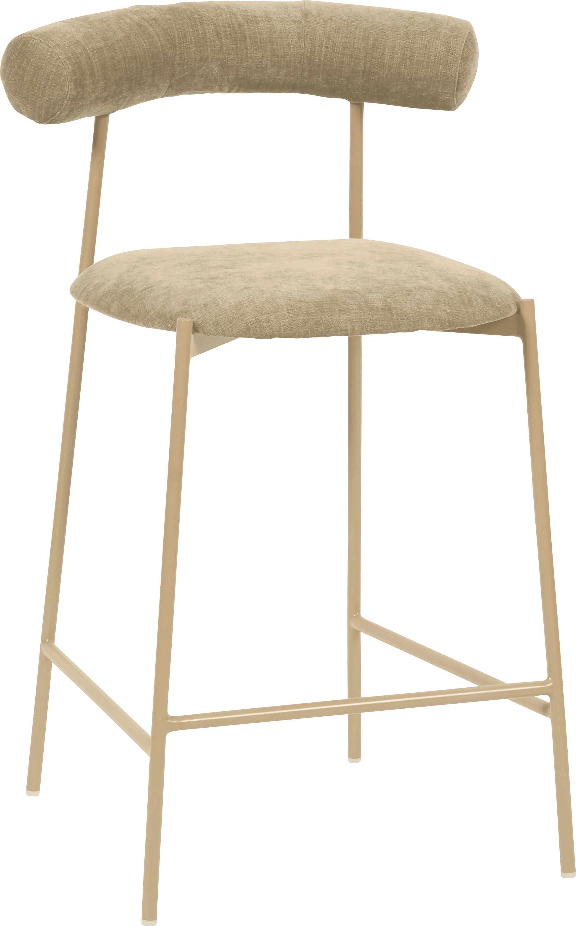 Almshouse Taupe Counter Stool - Thumbnail - Image 1