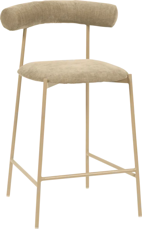 Almshouse Taupe Counter Stool