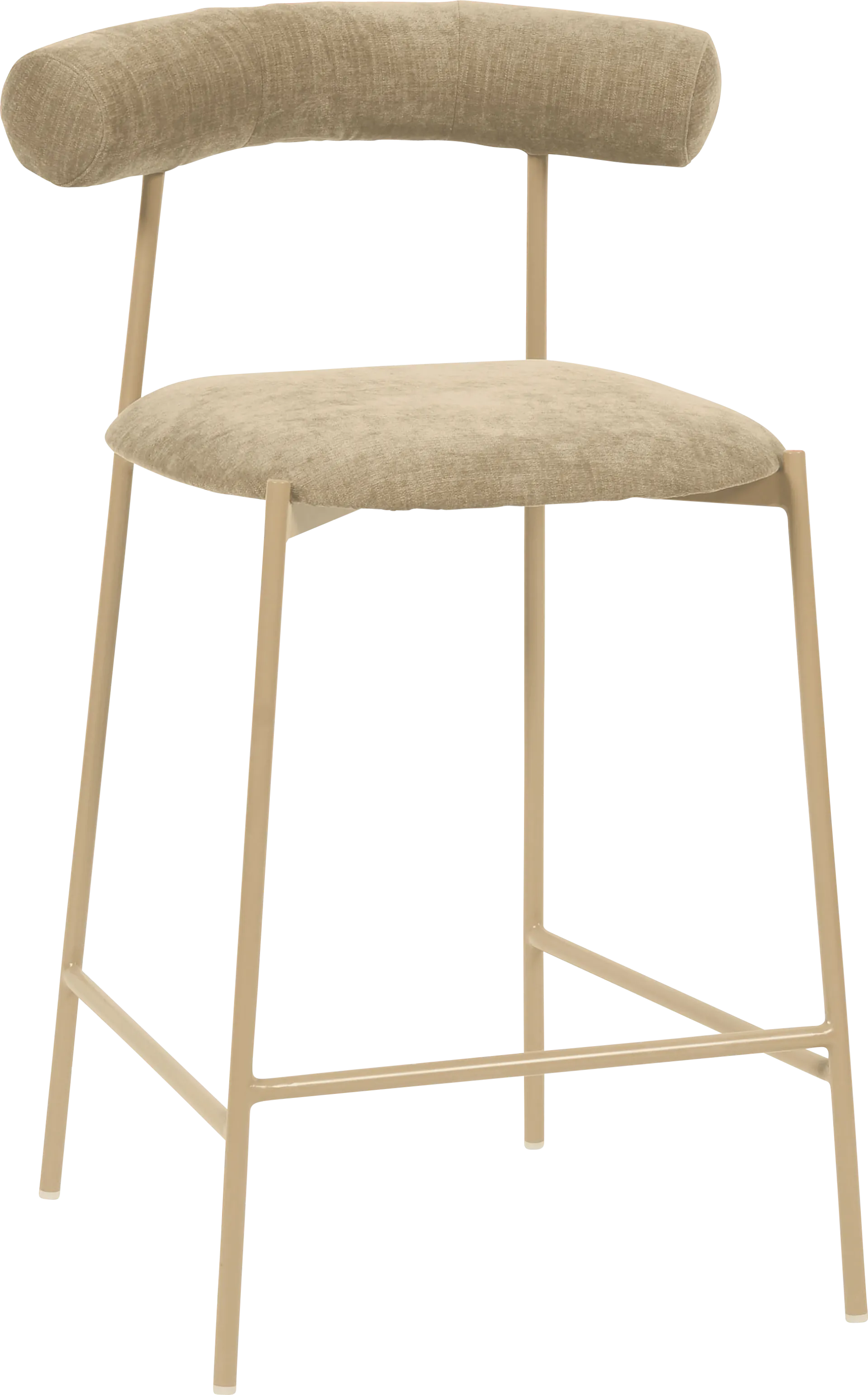 Almshouse Taupe Counter Stool - Image 1