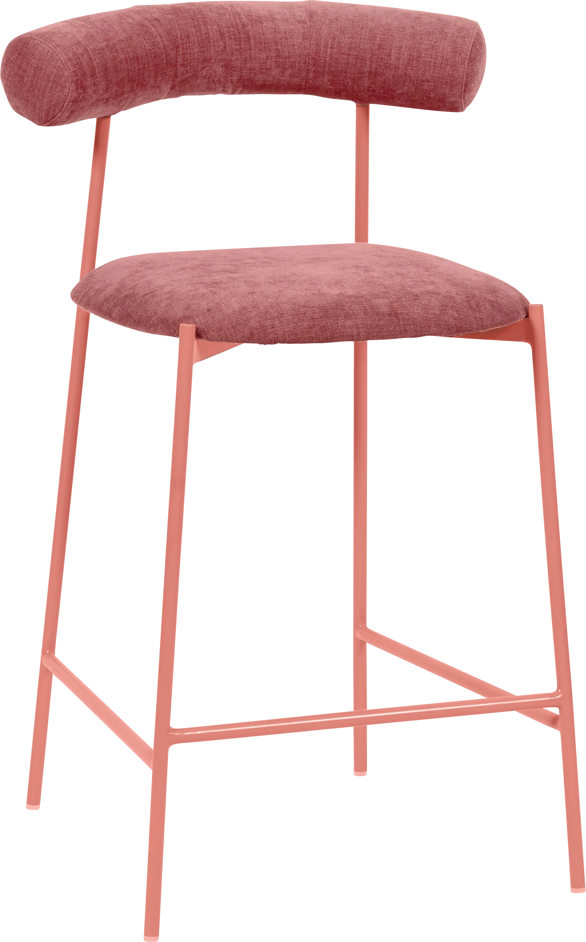 Almshouse Mauve Counter Stool - Thumbnail - Image 1