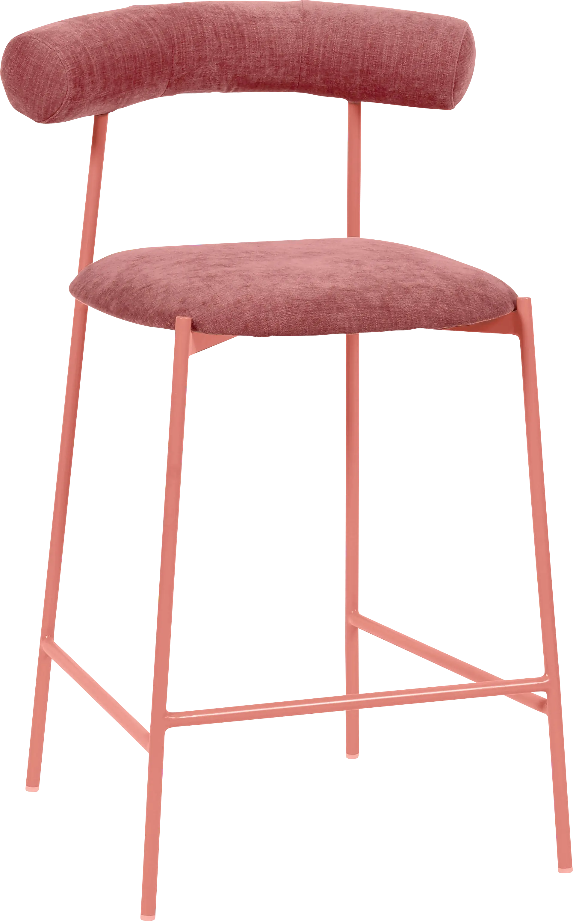 Almshouse Mauve Counter Stool