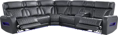 3 pc right console power sectional