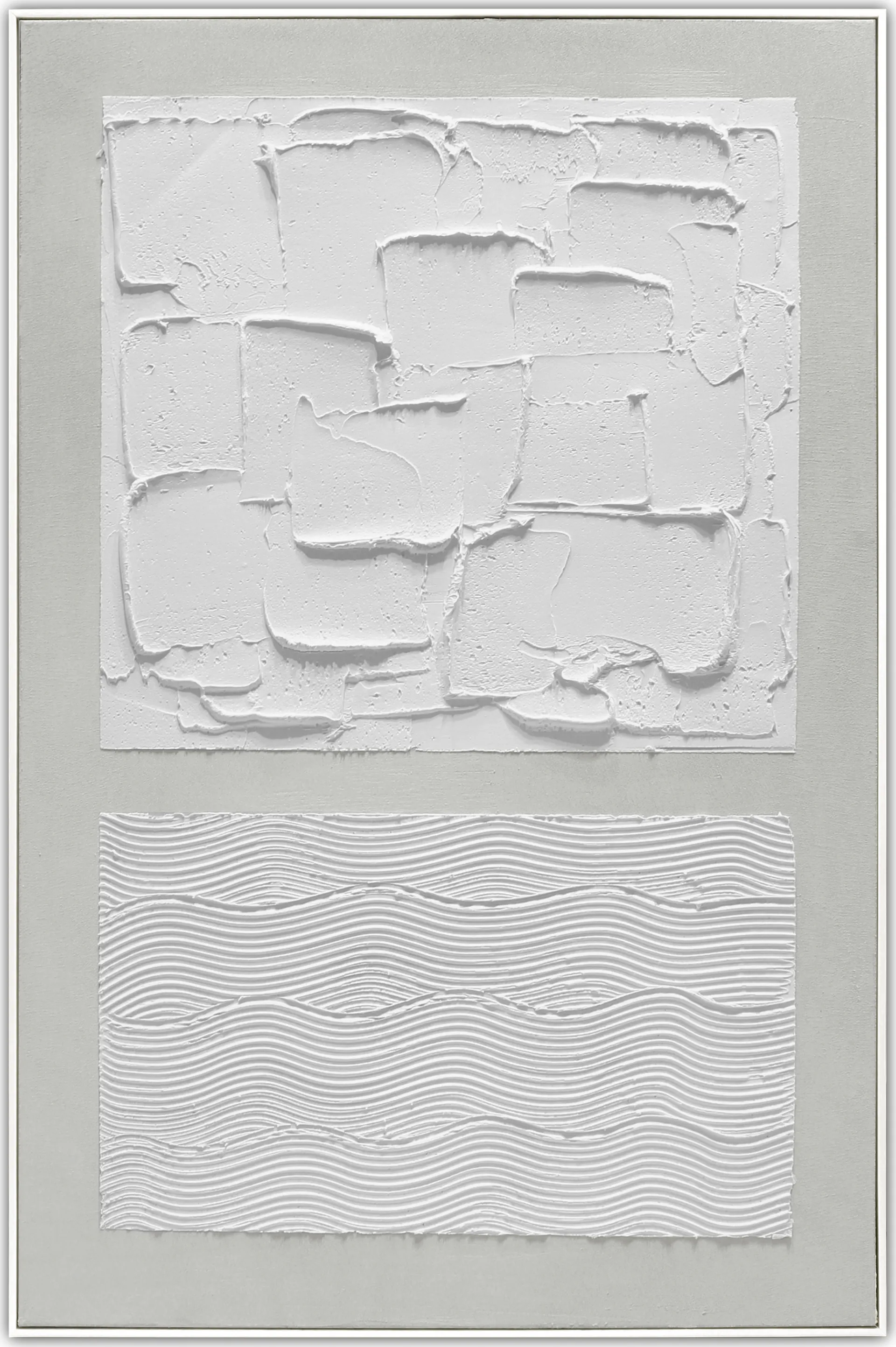 Eteila II Gray Wall Art - Image 1