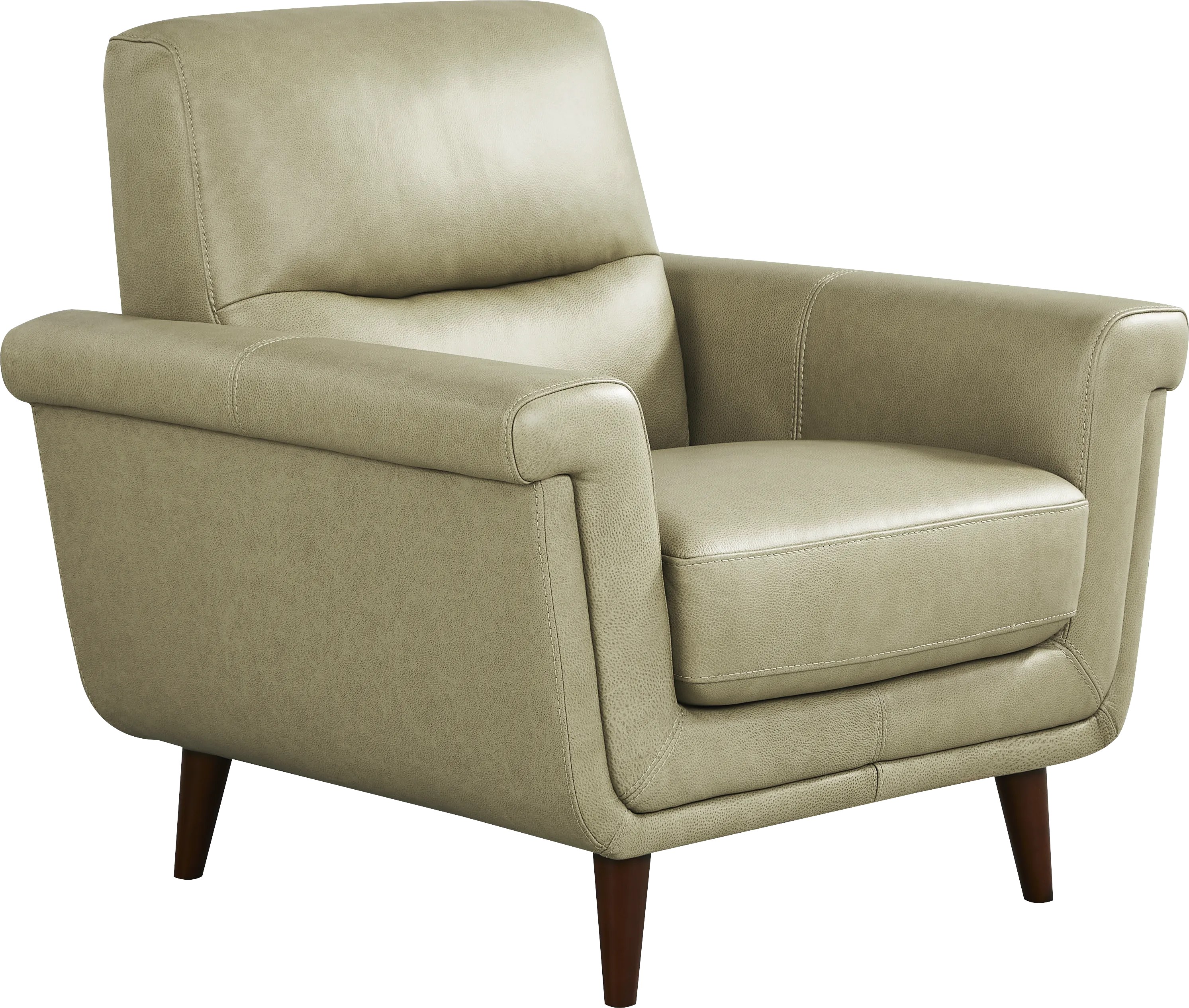 Harrington Park Sage 6 Pc Leather Living Room - Thumbnail - Image 7