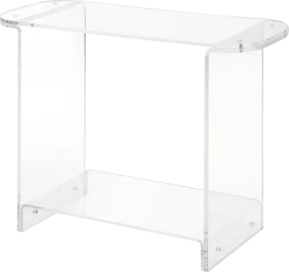 Auxili Clear Sofa Table