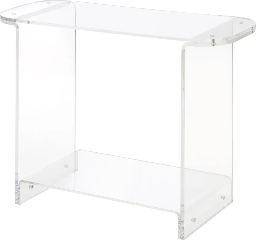 Auxili Clear Sofa Table