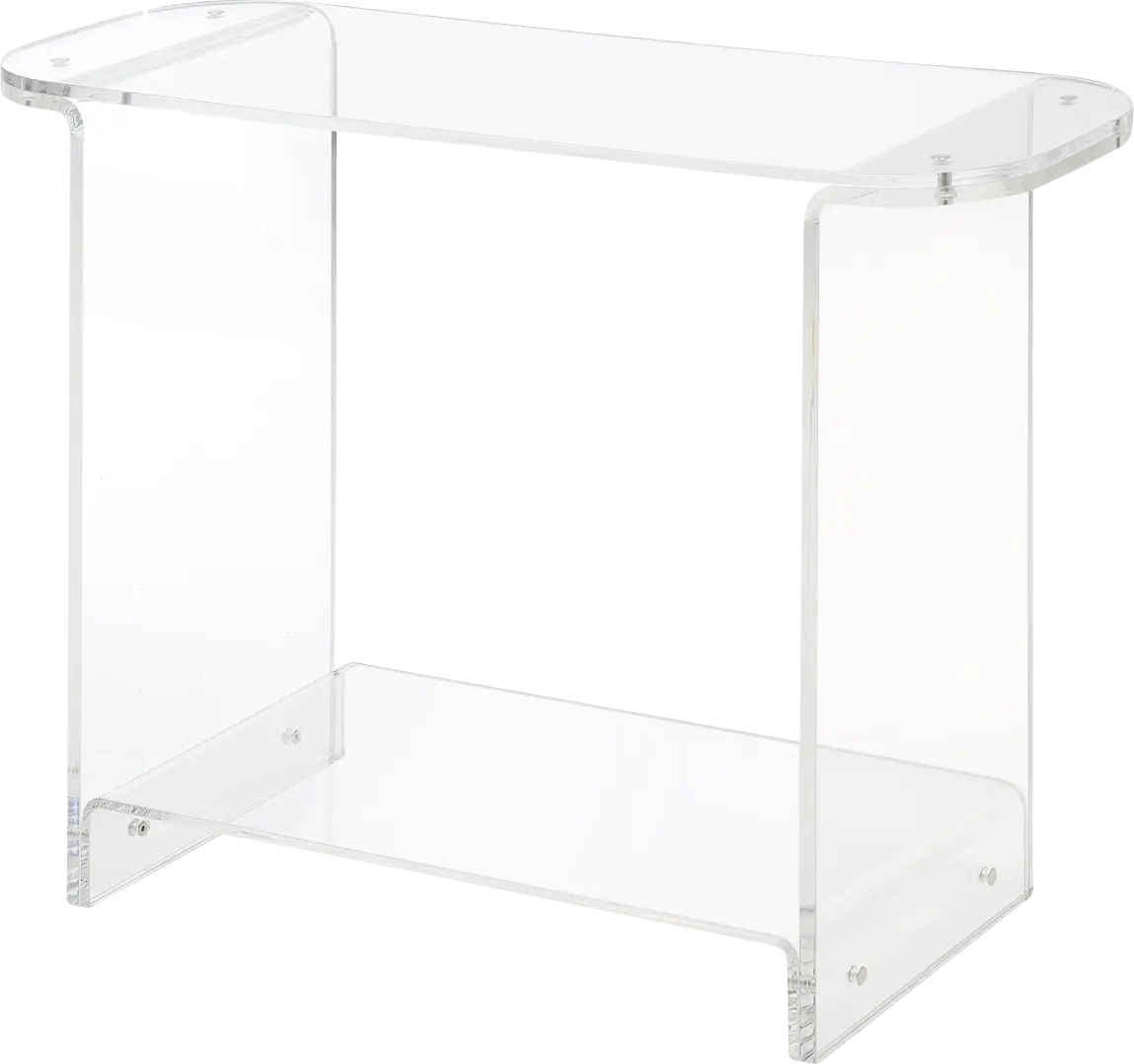 Auxili Clear Sofa Table
