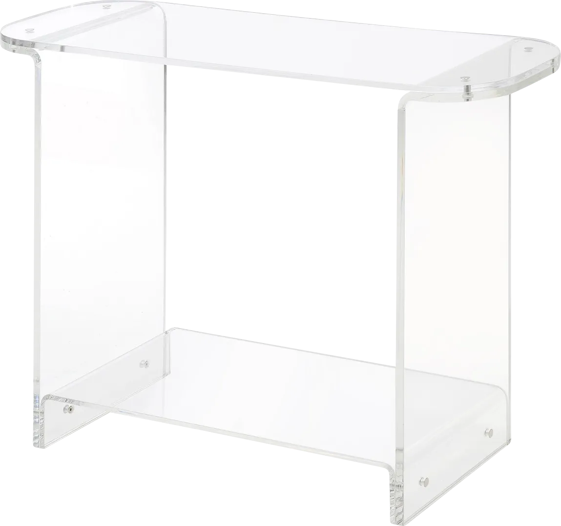 Auxili Clear Sofa Table - Image 1
