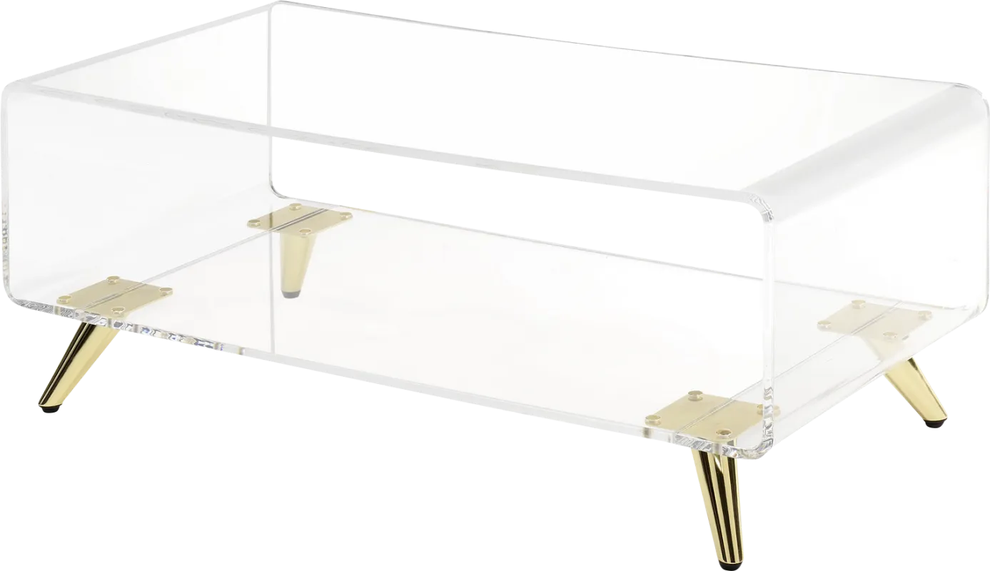 Sareas Clear Cocktail Table