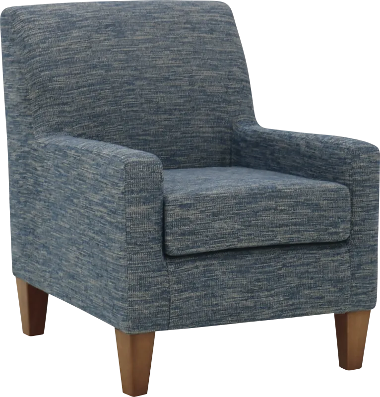 Azrae Navy Accent Chair