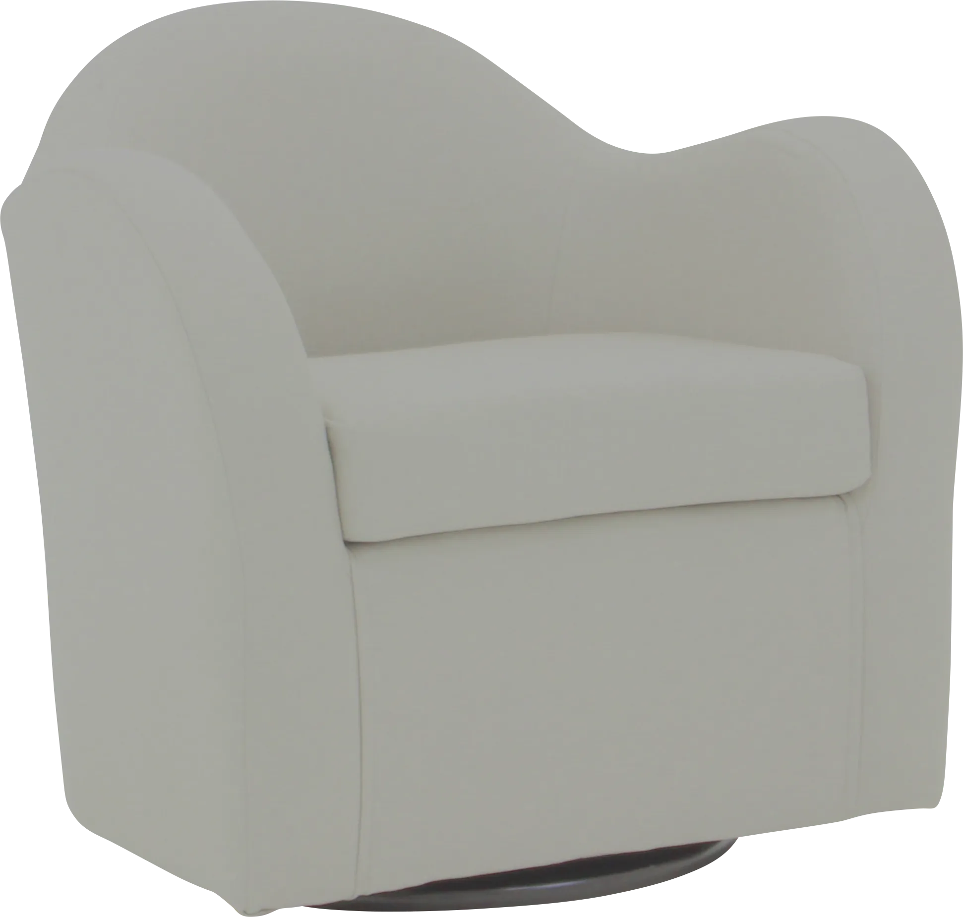 Peliel Beige Swivel Accent Chair - Thumbnail - Image 1