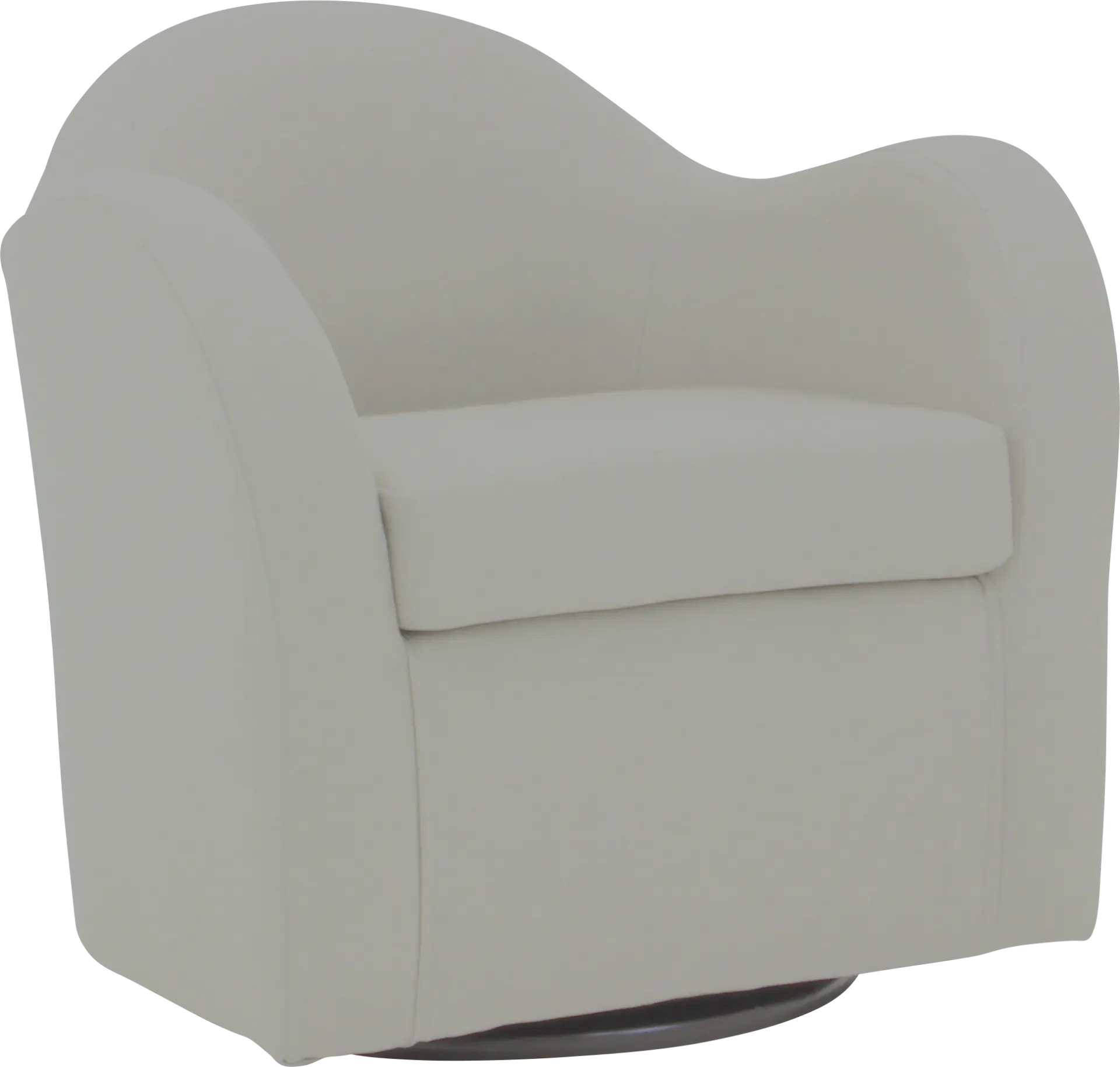 Peliel Beige Swivel Accent Chair