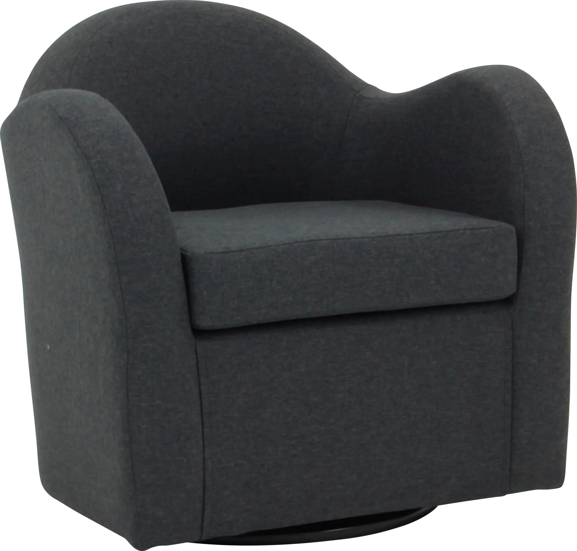 Peliel Gray Swivel Accent Chair