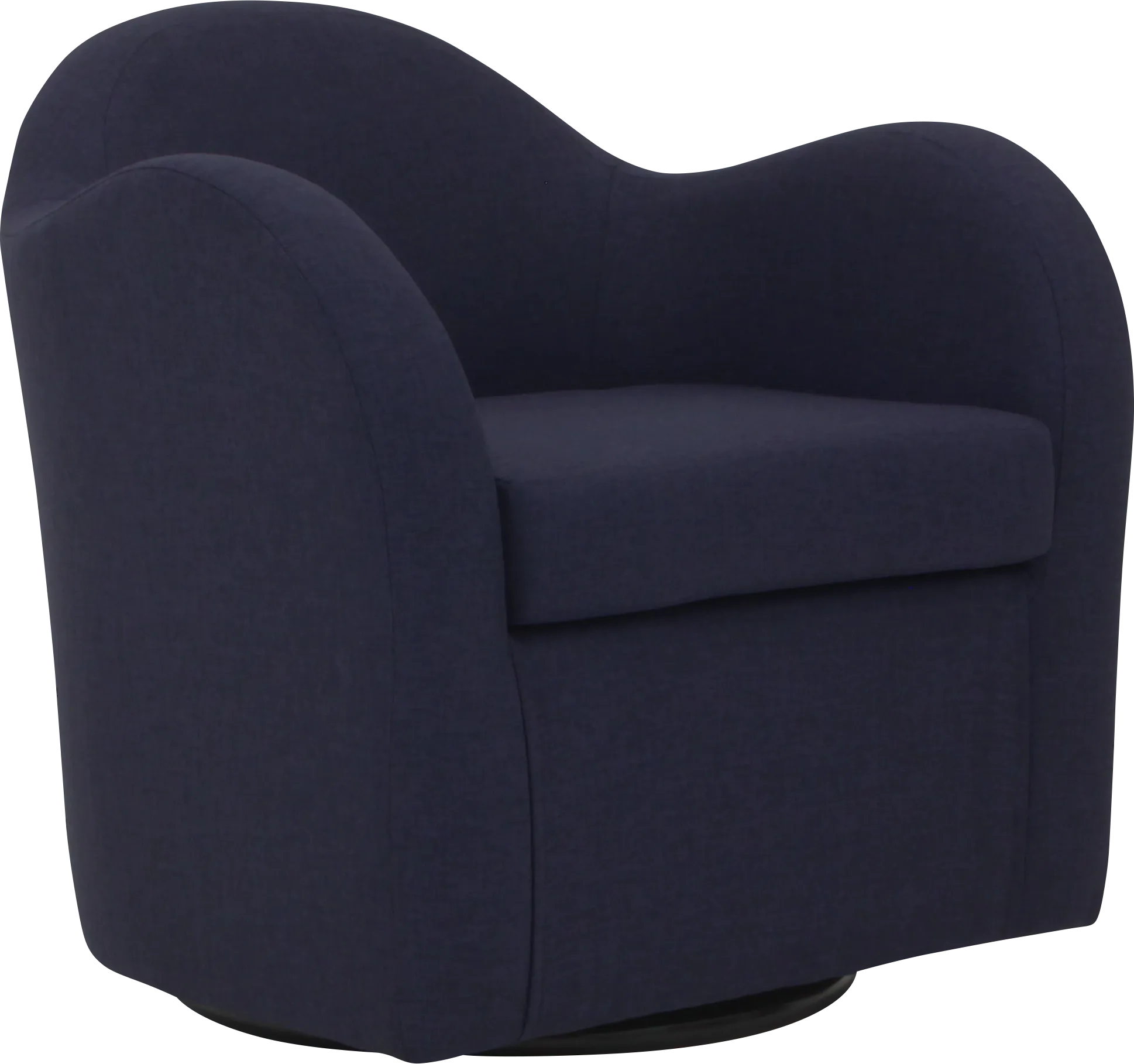 Peliel Violet Swivel Accent Chair - Thumbnail - Image 1