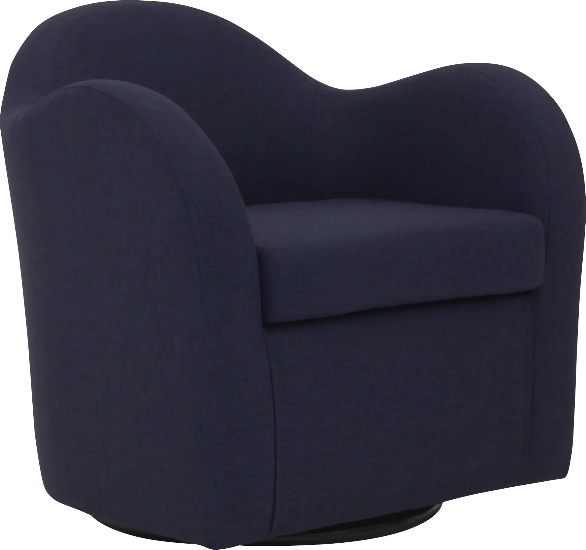 Peliel Violet Swivel Accent Chair