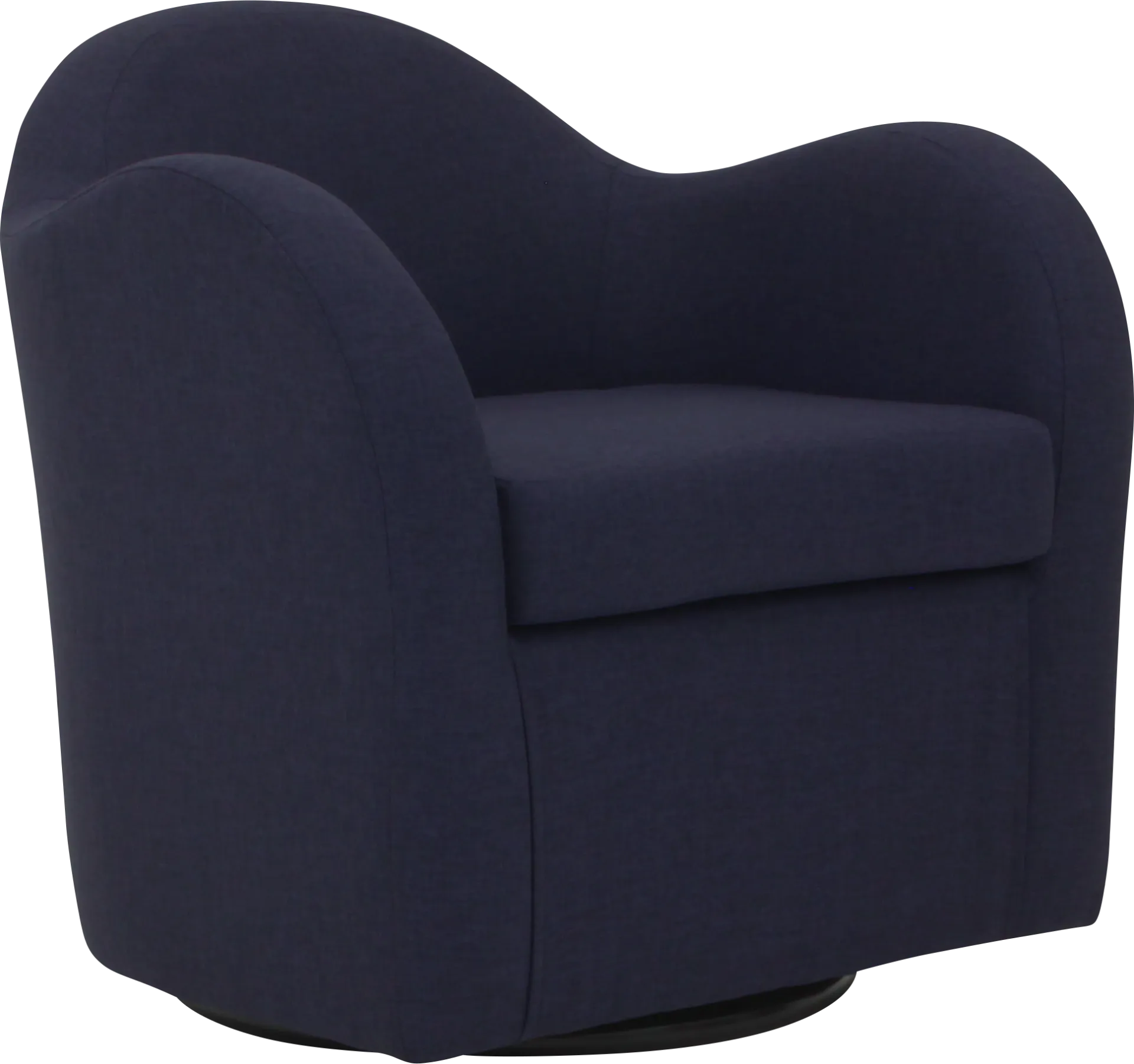 Peliel Violet Swivel Accent Chair - Image 1