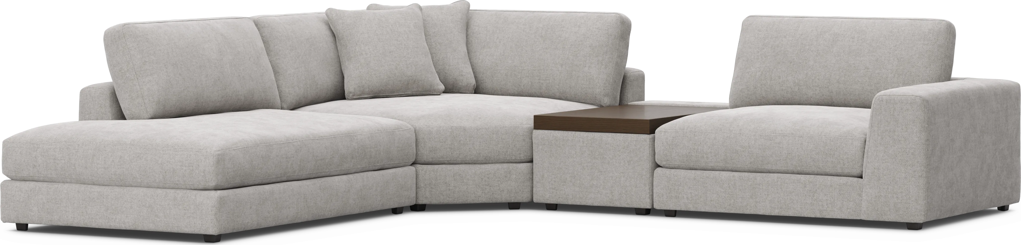Gray 4 Pc ModularThree - Thumbnail - Image 2