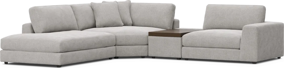 Gray 4 Pc ModularThree