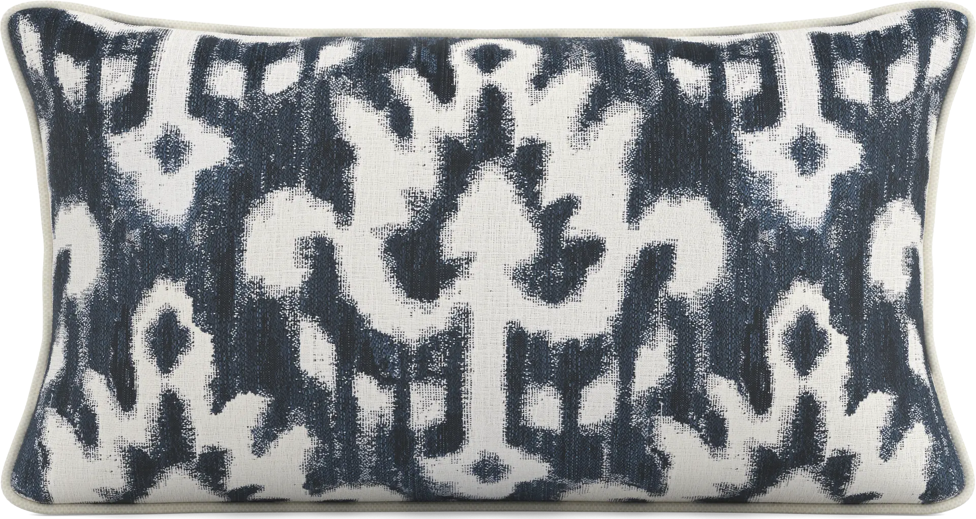 Patra Indigo Indoor/Outdoor Kidney Pillow
