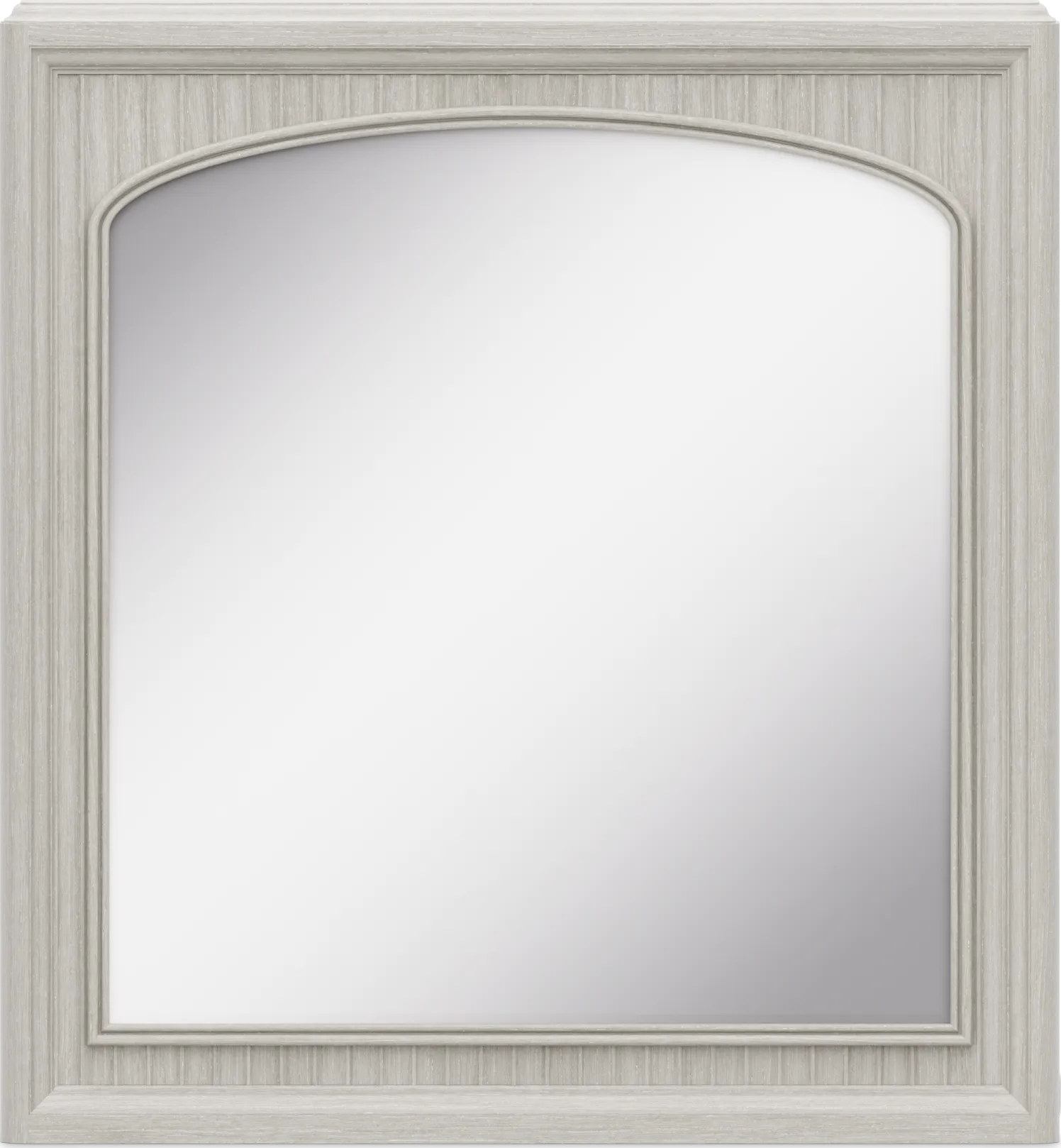 Kids Vivien Wirebrush Gray Mirror - Image 1