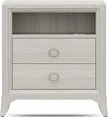 Kids Vivien Wirebrush Gray Nightstand