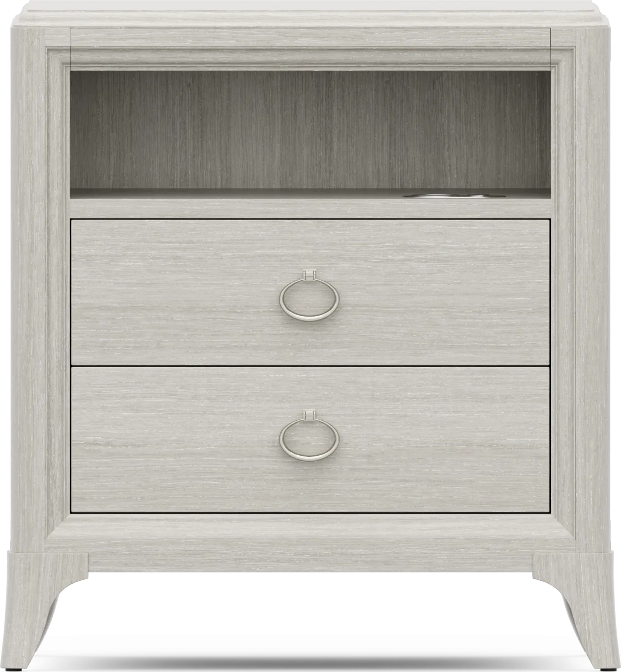 Kids Vivien Wirebrush Gray Nightstand - Image 1