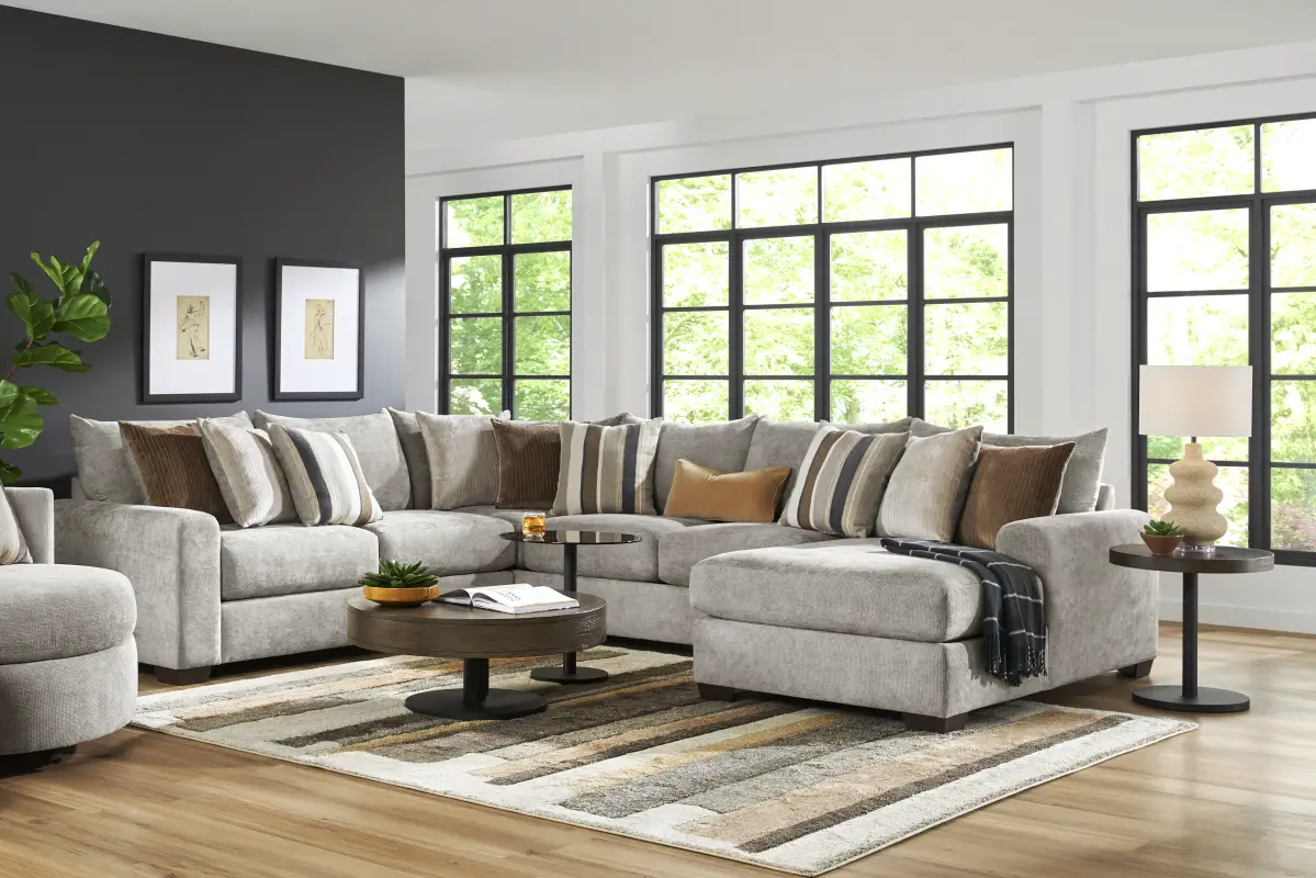 Martin Gray 3 Pc Sectional
